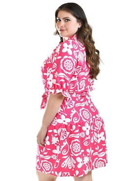 Vestido a la rodilla casual Roman Fashion para mujer