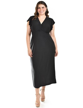 Vestido midi casual Roman Fashion para mujer
