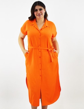 Vestido midi casual Roman Fashion para mujer