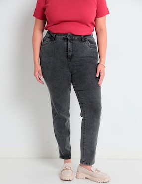 Jeans Slim The Pattern Corte Cintura Para Mujer