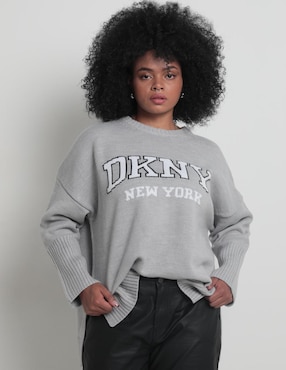 Suéter DKNY Jeans Plus Cuello Redondo Para Mujer