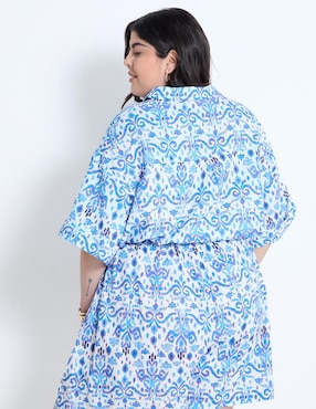 Blusa Morethanangels manga corta para mujer