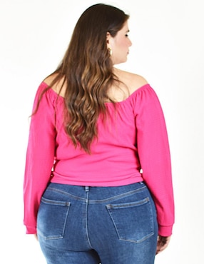 Blusa Roman Fashion manga larga para mujer