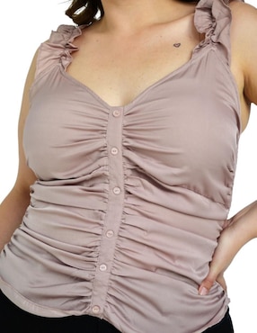 Blusa de tirantes Roman Fashion para mujer