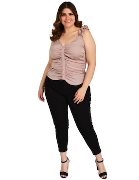 Blusa de tirantes Roman Fashion para mujer