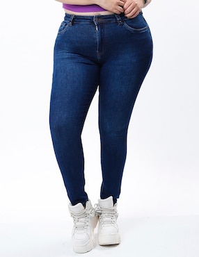 Jeans Skinny Roman Fashion Para Mujer