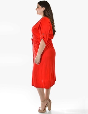 Vestido midi casual Roman Fashion para mujer