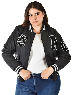 Chamarra bomber Roman Fashion para mujer