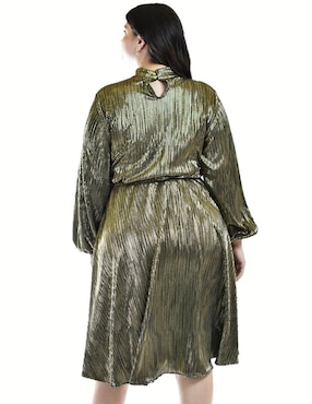 Vestido a la rodilla de fiesta Roman Fashion