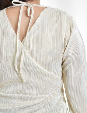 Blusa Roman Fashion manga larga para mujer