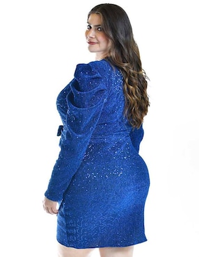 Vestido corto de fiesta Roman Fashion escote V