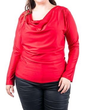 Blusa Roman Fashion manga larga para mujer