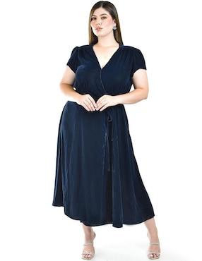 Vestido midi formal Roman Fashion para mujer