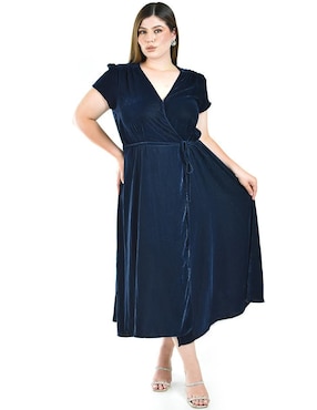 Vestido midi formal Roman Fashion para mujer