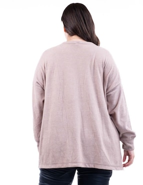 Suéter Roman Fashion cuello redondo para mujer