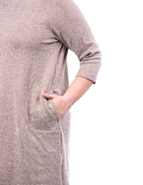 Vestido arriba de la rodilla casual Roman Fashion para mujer