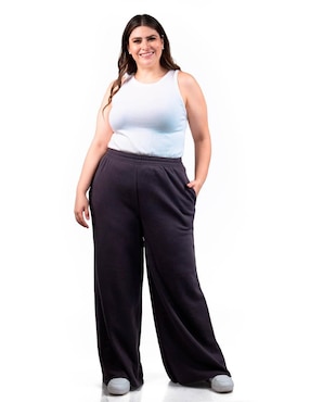 Pants amplio Roman Fashion con elástico para mujer