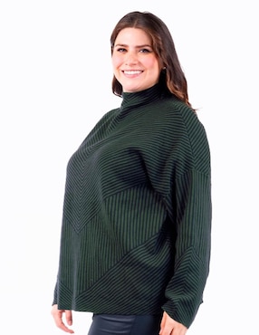Suéter Roman Fashion cuello alto para mujer