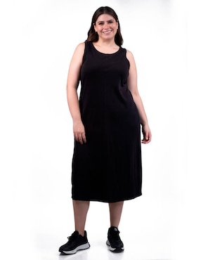 Vestido midi casual Roman Fashion para mujer