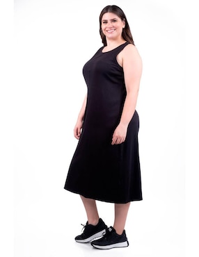 Vestido midi casual Roman Fashion para mujer