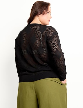 Suéter The Pattern cuello redondo para mujer