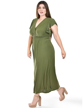 Vestido crop casual Roman Fashion para mujer