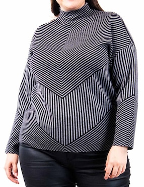 Suéter Roman Fashion cuello alto para mujer