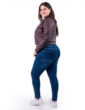 Chamarra casual Roman Fashion impermeable para mujer