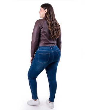 Chamarra casual Roman Fashion impermeable para mujer