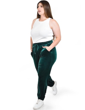 Pantalón jogger Roman Fashion relajado para mujer