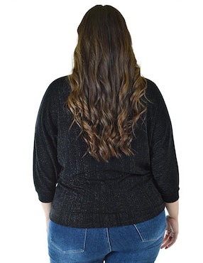 Blusa Roman Fashion manga 3/4 para mujer