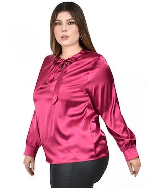 Blusa Roman Fashion manga larga para mujer