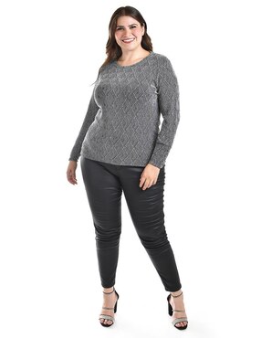 Blusa Roman Fashion manga larga para mujer