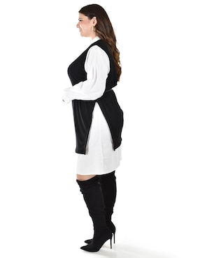 Vestido a la rodilla casual Roman Fashion para mujer