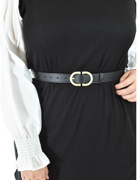 Vestido a la rodilla casual Roman Fashion para mujer