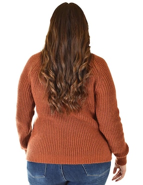Suéter Roman Fashion cuello alto para mujer