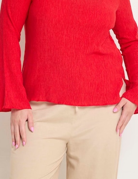 Blusa Map manga larga para mujer
