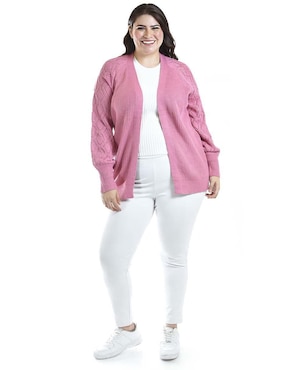 Suéter Roman Fashion cuello abierto para mujer