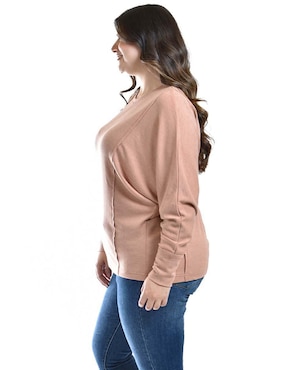 Blusa Roman Fashion manga larga para mujer