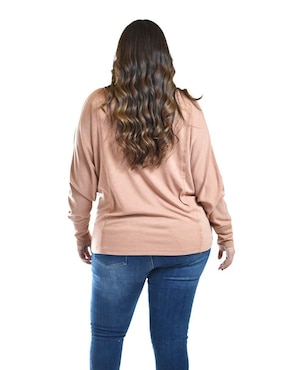 Blusa Roman Fashion manga larga para mujer