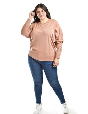 Blusa Roman Fashion manga larga para mujer