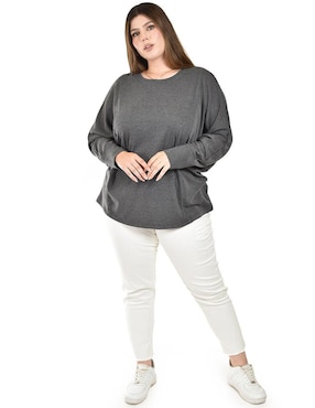 Blusa Roman Fashion manga larga para mujer