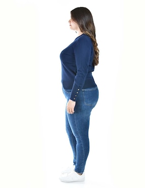 Suéter Roman Fashion cuello redondo para mujer