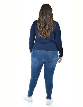 Suéter Roman Fashion cuello redondo para mujer