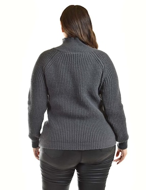 Suéter Roman Fashion cuello alto para mujer