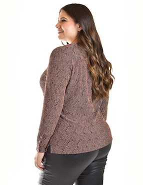 Blusa Roman Fashion manga larga para mujer