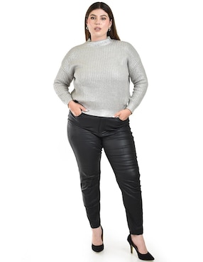 Suéter Roman Fashion cuello redondo para mujer