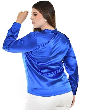 Blusa Roman Fashion manga larga para mujer