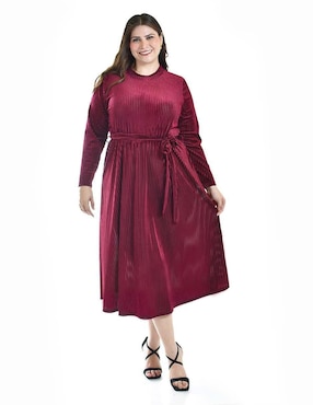 Vestido midi casual Roman Fashion para mujer