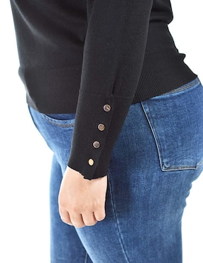 Suéter Roman Fashion cuello redondo para mujer